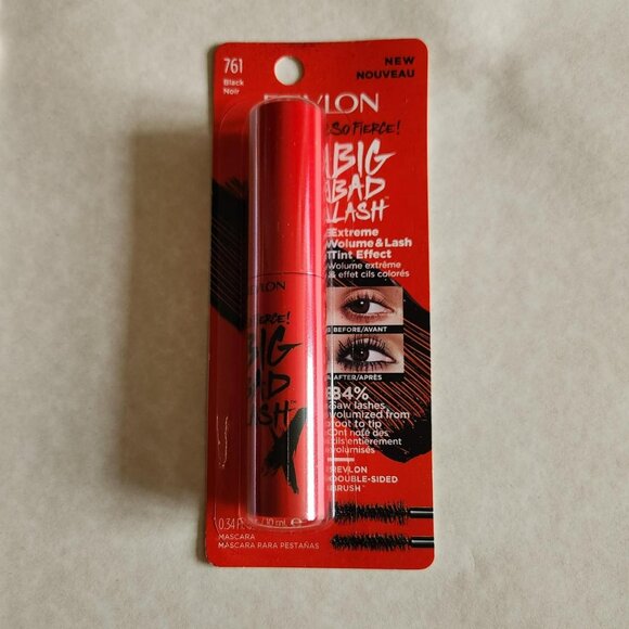 Revlon So Fierce! Big Bad Lash with LASH TINT Technology, Extreme Volume Mascara - Picture 1 of 9